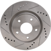 ALTIMA 07-13 FRONT BRAKE DISC RH=LH, Cross-drilled and Slotted