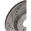 ALTIMA 13-21 FRONT BRAKE DISC RH=LH, Cross-drilled and Slotted