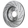 FRONTIER 05-19/EQUATOR 09-12 FRONT BRAKE DISC RH=LH, Cross-drilled and Slotted