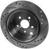 CROSSTREK 16-23/IMPREZA 12-22 REAR BRAKE DISC RH=LH, Cross-drilled and Slotted