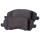 ECLIPSE 06-12/PATRIOT 13-17 FRONT BRAKE PAD SET, 2-Wheel Set