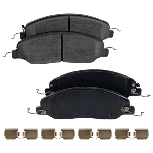 MUSTANG 11-14 FRONT BRAKE PAD SET, 2-Wheel Set