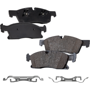 DURANGO 12-15/GRAND CHEROKEE 13-15 FRONT BRAKE PAD SET, 2-Wheel Set