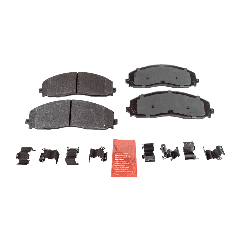 F-SERIES SUPER DUTY PICKUP 12-22 FRONT BRAKE PAD SET, 2-Wheel Set