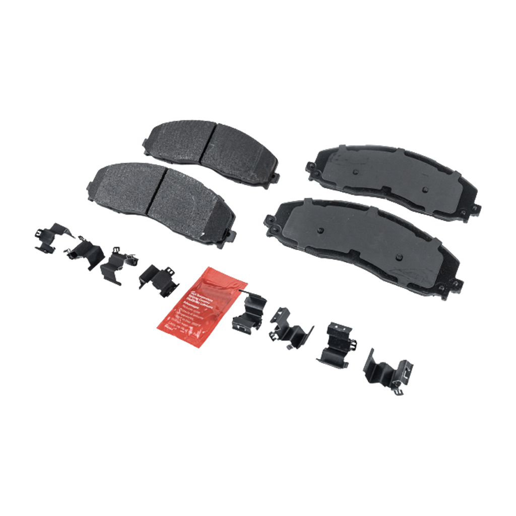 F-SERIES SUPER DUTY PICKUP 12-22 FRONT BRAKE PAD SET, 2-Wheel Set