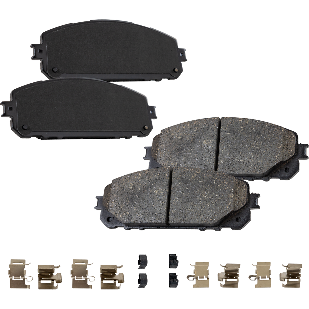 CHEROKEE 14-20 FRONT BRAKE PAD SET, 2-Wheel Set