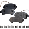 PROMASTER 1500/2500 14-20 REAR BRAKE PAD SET, 2-Wheel Set