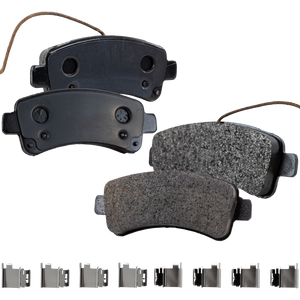 PROMASTER 1500/2500 14-20 REAR BRAKE PAD SET, 2-Wheel Set