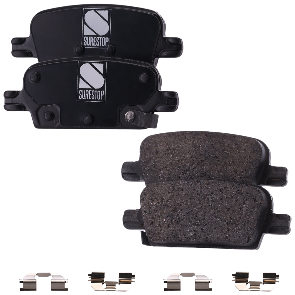 MALIBU 17-21 REAR BRAKE PAD SET, 2-Wheel Set