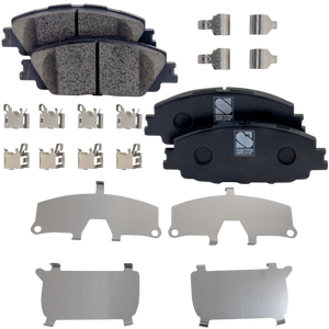 COROLLA 19-22/PRIUS PRIME 20-22 FRONT BRAKE PAD SET, 2-Wheel Set