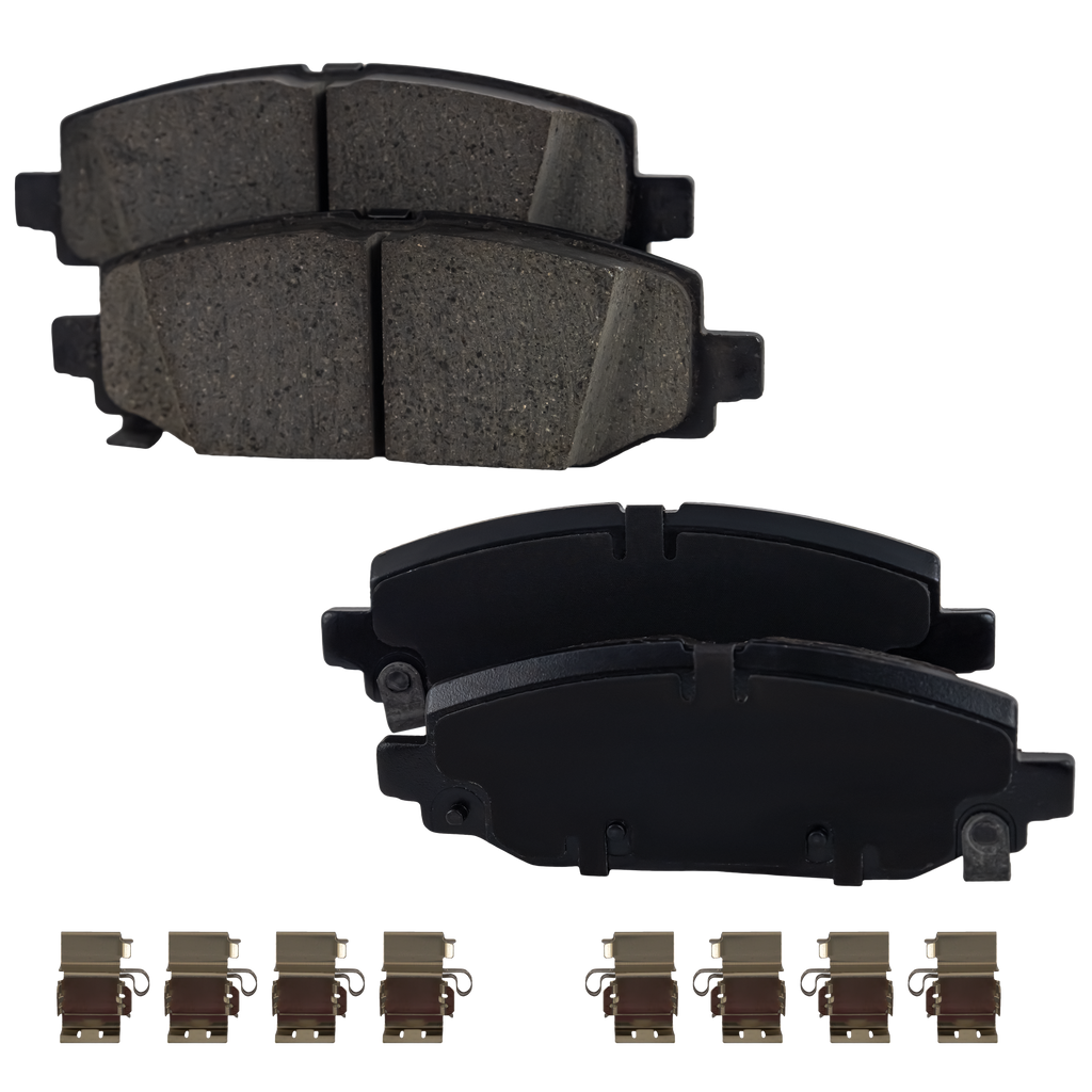 WRANGLER 19-21 REAR BRAKE PAD SET, 2-Wheel Set