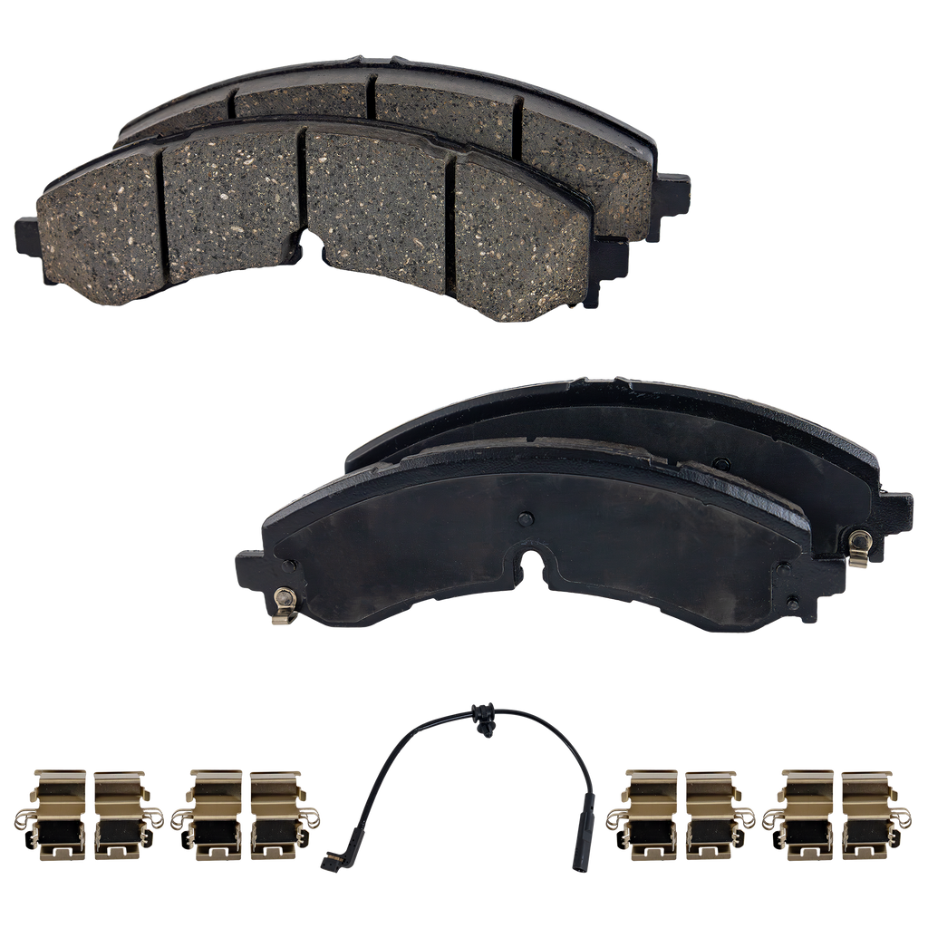 SIERRA 2500/3500 HD 20-20 FRONT BRAKE PAD SET, 2-Wheel Set, (=Rear)