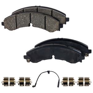 SIERRA 2500/3500 HD 20-20 FRONT BRAKE PAD SET, 2-Wheel Set, (=Rear)