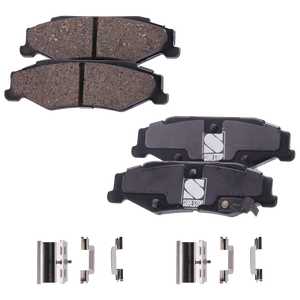 XLR 04-09/CORVETTE 97-13 REAR BRAKE PAD SET, 2-Wheel Set