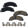 F-250/F-350 SUPER DUTY 99-04 FRONT BRAKE PAD SET, 2-Wheel Set