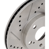 ES300 92- 01/CAMRY 92-06 FRONT BRAKE DISC RH=LH, Cross-drilled and Slotted