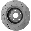 HIGHLANDER 08-19/SIENNA 11-20 FRONT BRAKE DISC RH=LH, Cross-drilled and Slotted