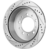 TUNDRA 07-21/SEQUOIA 08-22 REAR BRAKE DISC RH=LH, Cross-drilled and Slotted