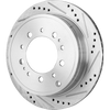 TUNDRA 07-21/SEQUOIA 08-22 REAR BRAKE DISC RH=LH, Cross-drilled and Slotted