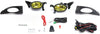 RSX 05-06 FRONT FOG LAMP RH AND LH, Assembly, Halogen, Yellow Lens