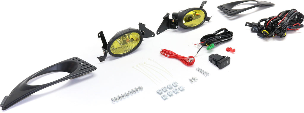 RSX 05-06 FRONT FOG LAMP RH AND LH, Assembly, Halogen, Yellow Lens