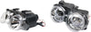INTEGRA 98-01 HALO PROJECTOR HEAD LAMP RH AND LH, Assembly, Chrome Interior, Clear Lens