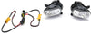 A4/S4 09-12 / A4 ALLROAD 13-16 FRONT FOG LAMP RH and LH, Assembly, LED, Clear Lens