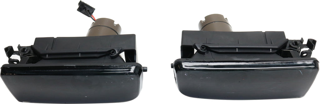 3-SERIES 92-98 FRONT FOG LAMP RH and LH, Assembly, Halo Projector Type, Smoke Lens
