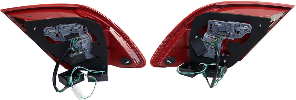 C-CLASS 12-13 LED CLEAR TAIL LAMP, Set (RH and LH), Assembly, Clear/Red Lens