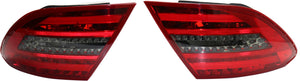 C-CLASS 12-13 LED CLEAR TAIL LAMP, Set (RH and LH), Assembly, Smoked Lens