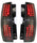 SUBURBAN/TAHOE 07-14 TAIL LAMP RH AND LH, Asmbly, LED, Blk Intr, Smke Lns, Exc. Hybrid Model, w/o Rvrse Bulb