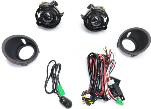 CAMARO 14-15 FRONT FOG LAMP RH and LH, Assembly, Halogen, Clear Lens