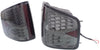 S10 PICKUP/HOMBRE 94-04 LED CLEAR TAIL LAMP RH and LH, Lens and Housing, Crm Interior, Smoke Lens