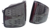 S10 PICKUP/HOMBRE 94-04 LED CLEAR TAIL LAMP RH and LH, Lens and Housing, Crm Interior, Smoke Lens