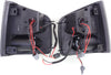 S10 PICKUP/HOMBRE 94-04 LED CLEAR TAIL LAMP RH and LH, Lens and Housing, Crm Interior, Smoke Lens