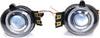 DODGE FULL SIZE P/U 1500 02-08 / 2500/3500 03-09 FRONT FOG LAMP RH AND LH, Assembly, Halo Projector Type, Clear Lens