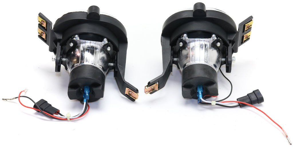 DODGE FULL SIZE P/U 1500 02-08 / 2500/3500 03-09 FRONT FOG LAMP RH AND LH, Assembly, Halo Projector Type, Clear Lens