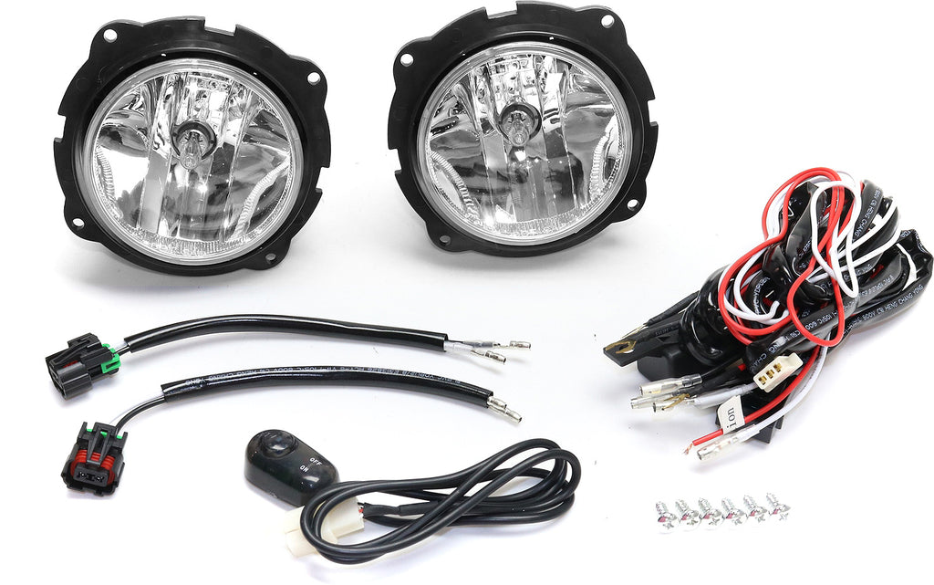 ESCAPE 07-12 FRONT FOG LAMP RH and LH, Assembly, Halogen, Clear Lens