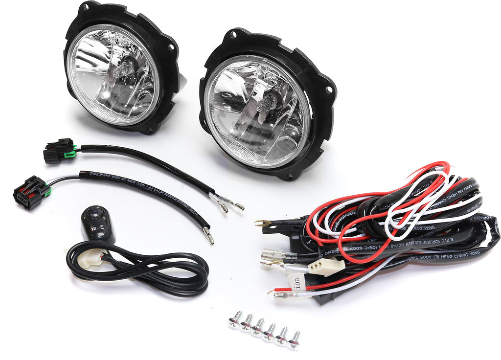 ESCAPE 07-12 FRONT FOG LAMP RH and LH, Assembly, Halogen, Clear Lens