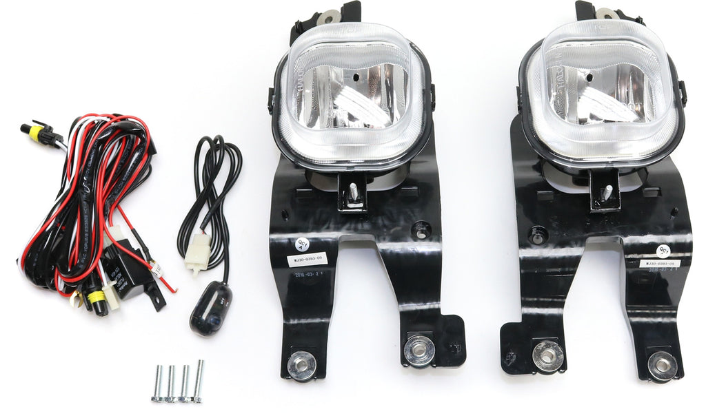 F-SERIES SUPER DUTY 08-10 FRONT FOG LAMP RH AND LH, Assembly, Halogen, Clear Lens
