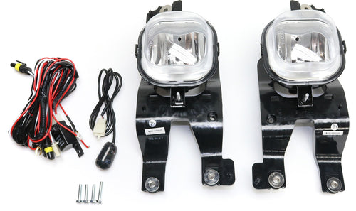 F-SERIES SUPER DUTY 08-10 FRONT FOG LAMP RH AND LH, Assembly, Halogen, Clear Lens