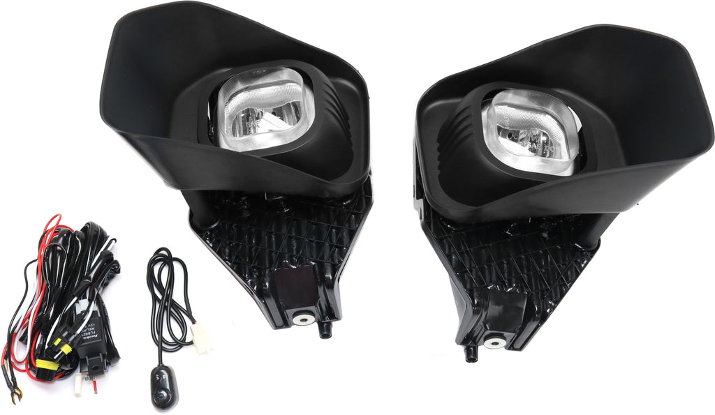 F-SERIES SUPER DUTY 11-16 FRONT FOG LAMP RH AND LH, Assembly, Halogen, Clear Lens