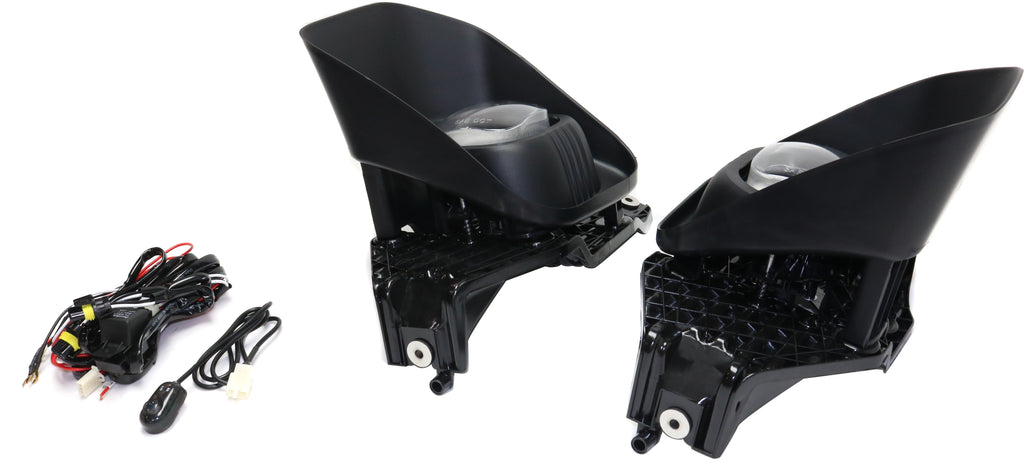 F-SERIES SUPER DUTY 11-16 FRONT FOG LAMP RH AND LH, Assembly, Halogen, Clear Lens