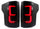 F-150 15-17 LED CLEAR TAIL LAMP RH and LH, Assembly, Black Interior, Smoked Lens, All Cab Types