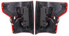 F-150 15-17 LED CLEAR TAIL LAMP RH and LH, Assembly, Chrome Interior, Red Lens, All Cab Types