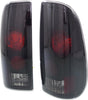 F-SERIES 97-07 TAIL LAMP RH and LH, Lens and Housing, Blk Intr, Smoke Lens, Styleside, (F-150 97-03/F-350 99-07)