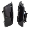 SIERRA 14-16 LED CLEAR TAIL LAMP, Lens and Housing, Set (RH and LH), Black Interior, Smoked Lens, 3rd Gen.