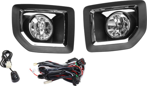 SIERRA 1500 16-16 / SIERRA 2500 HD/3500 HD 15-16 FRONT FOG LAMP RH and LH, Assembly, Halogen, Clear Lens