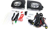 CIVIC 01-03 FRONT FOG LAMP RH AND LH, Assembly, Halogen, Clear Lens, Coupe/Sedan