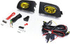 CIVIC 01-03 FRONT FOG LAMP RH AND LH, Assembly, Halogen, Yellow Lens, Coupe/Sedan